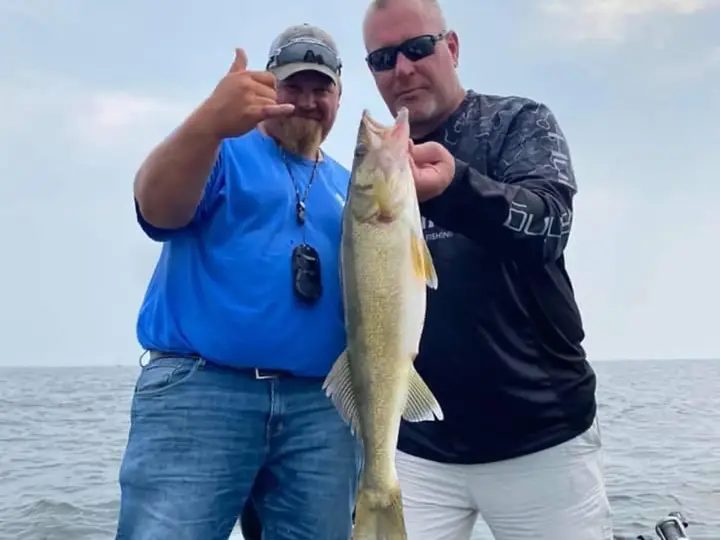 Northern Minnesota guided fishing trip photo for the Lake of the Woods fishing report