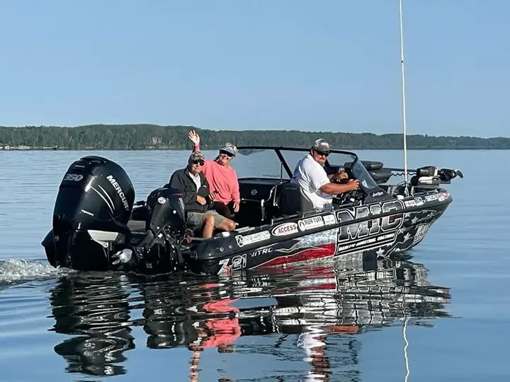 Northern Minnesota guided fishing trip photo for the Lake Winnie fishing report