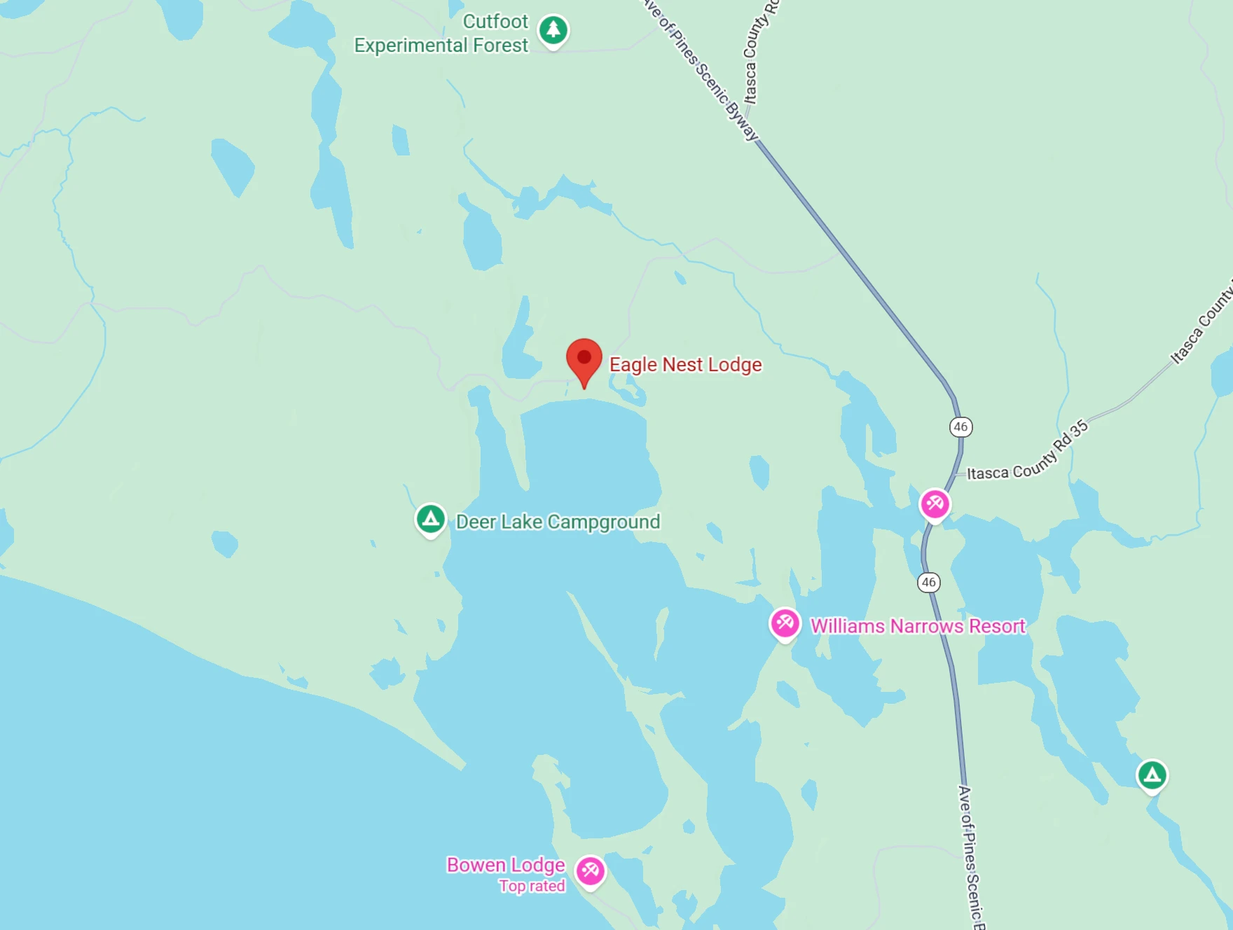 Eagle Nest Lodge property and lodging